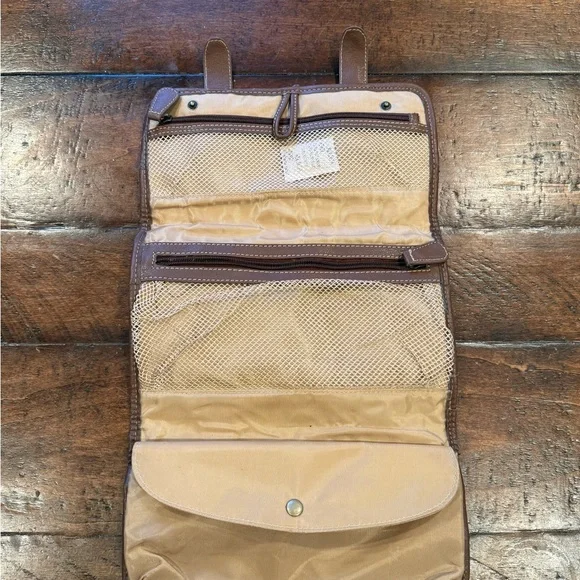 Polo by Ralph Lauren Canvas and Leather Toiletry Bag - Picture 4 of 5